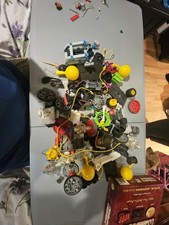 Vintage Robotix Building Toy Parts Lot 1984 Milton Bradley Parts Only Not Tested