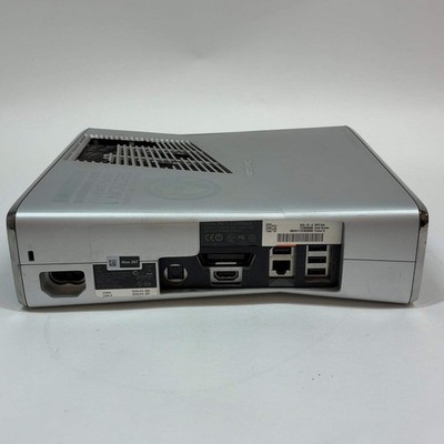 Broken Microsoft Xbox 360 S 250GB Halo Reach Silver Console Gaming System 1439