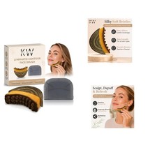 Lymphatic Contour Face Brush, Dry Brush Massager for Lymphatic Drainage