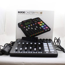  OPEN BOX FAIR  RODE RODECaster Pro II Integrated Audio Production Studio Bla