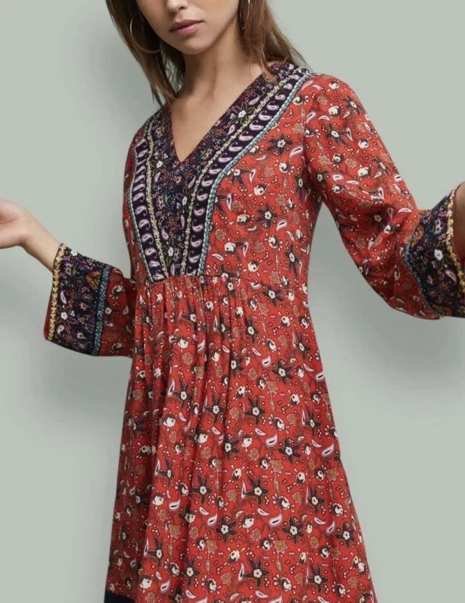 Anthropologie Embroidered Dresses for Women for sale | eBay