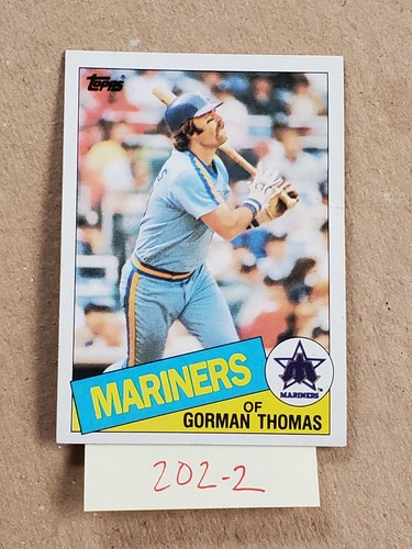 1985 TOPPS BASEBALL TRADING CARD 126-270 YOU PICK FREE SHIPPING 50% OFF 2+ - Bild 256 von 495