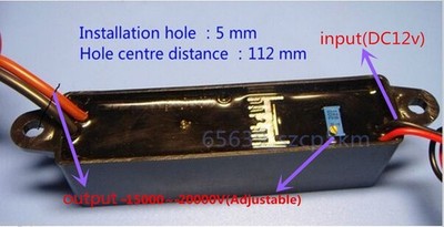 NEW Adjustable High-voltage Electrostatic Generator / Negative Ion Generator  *k
