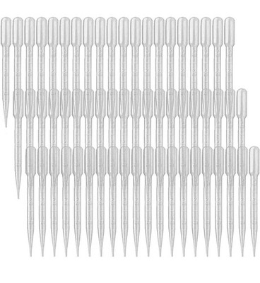 200 Pcs 3ML Pipettes Dropper-Disposable Plastic Pipettes Dropper for Lab Science