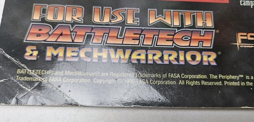 Battletech The Periphery Sourcebook #1692 (FASA Corporation 1996) RPG - Picture 3 of 3