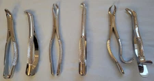 MILTEX PREMIUM Dental Surgical Extraction Forceps 6 pc lot # 151A 16 222 Germany