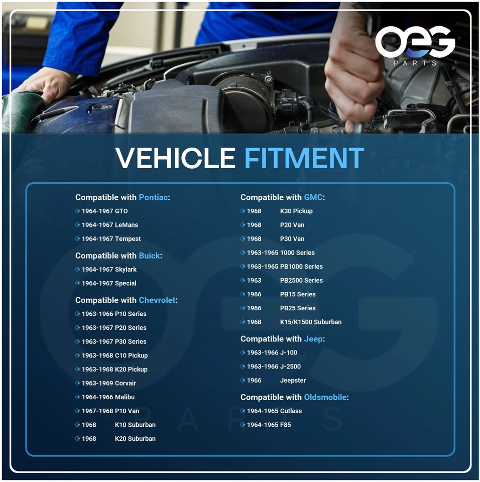 Nuevo motor limpiaparabrisas para camioneta Chevrolet G10 G20 P10 P20 P30 1964-1969 Foto 4 de 4