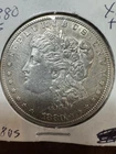 BEAUTIFUL 1880-S MORGAN SILVER DOLLAR