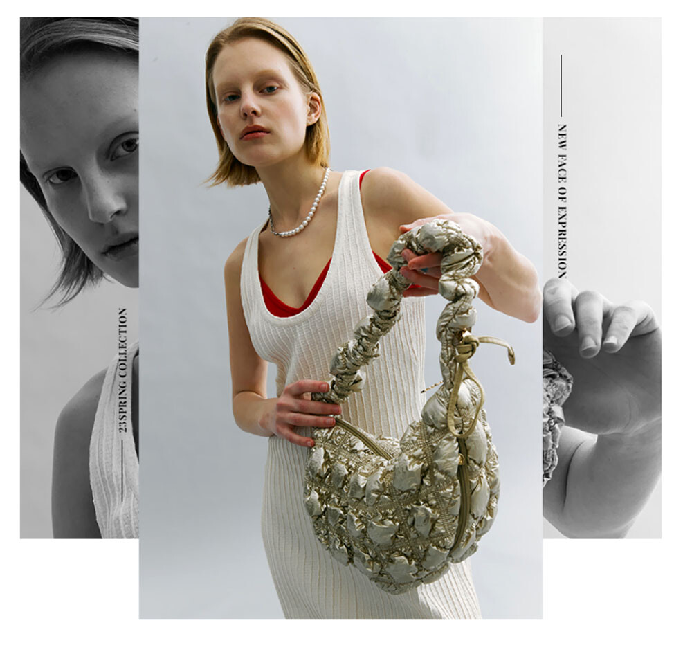 ショルダーバッグ・ポシェット CARLYN Cozy Glaze 5colors CARLYN COZY GLAZE Length-Adjustable Straps Crossbody Bag