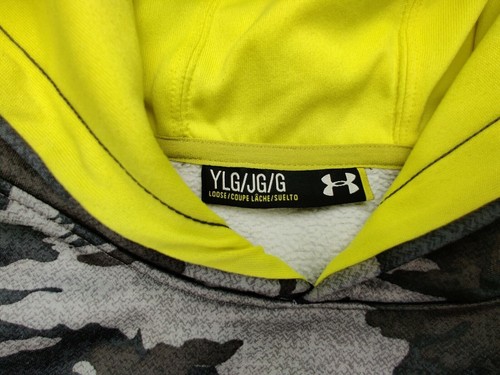 Under Armour Storm1 Youth Large Loose Fit Camo Sweatshirt Hoodie - Picture 2 of 11