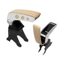 Armlehne Konsole Beige & Chrom Kompatibel Mit Maruti Suzuki S-Presso @Uk