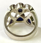 HSN Jay King Sterling Silver Tanzanite Multi-Shaped Stone Ring Size 6 — photo 7