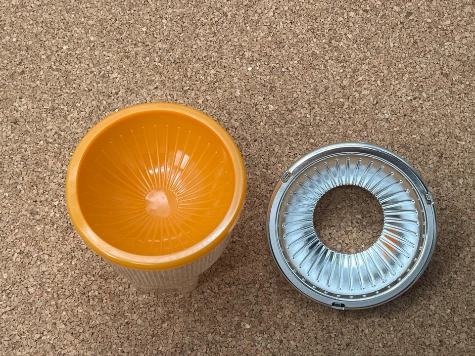 Micnova inverted flash diff clear with Amber & crome Dome Diffuser - Image 2 of 4