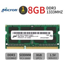8GB 4GB 2GB 2Rx8 PC3-10600S DDR3 1333MHz 204Pin SODIMM Laptop Memory LOT