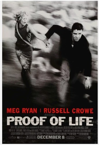 PROOF OF LIFE MOVIE POSTER 1 Sided ORIGINAL FINAL 27x40 RUSSELL CROWE MEG RYAN