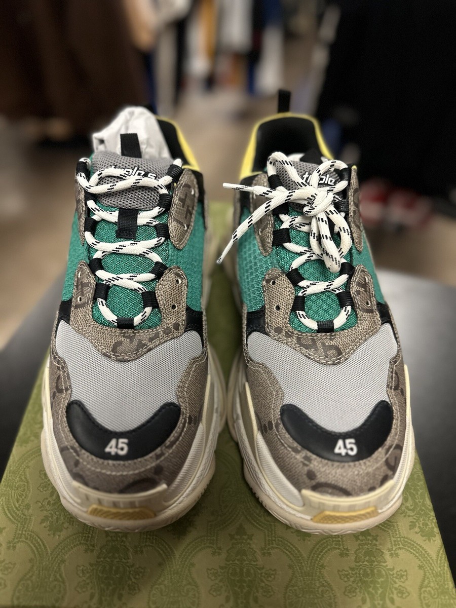 45EU/12US Gucci Balenciaga Triple S The Hacker Project Sneakers