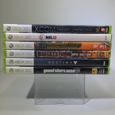 XBOX 360 Games Lot Of 6 GTA 5, XCOM, Destiny, Borderlands 2