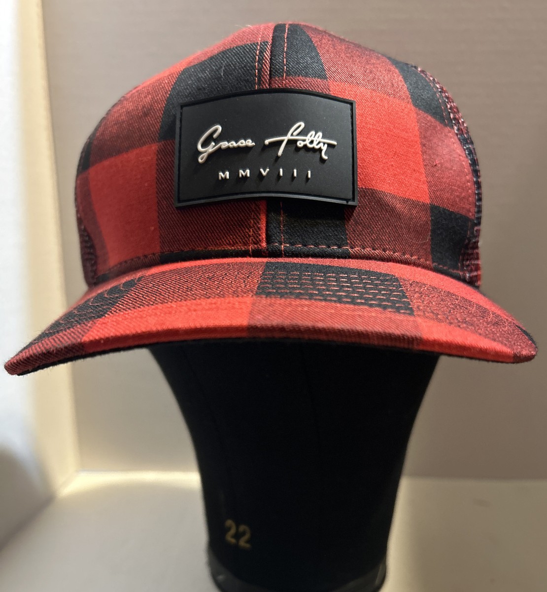 Grace Folly Trucker Hat for Men & Women.Snapback Mesh Caps  display picture 3