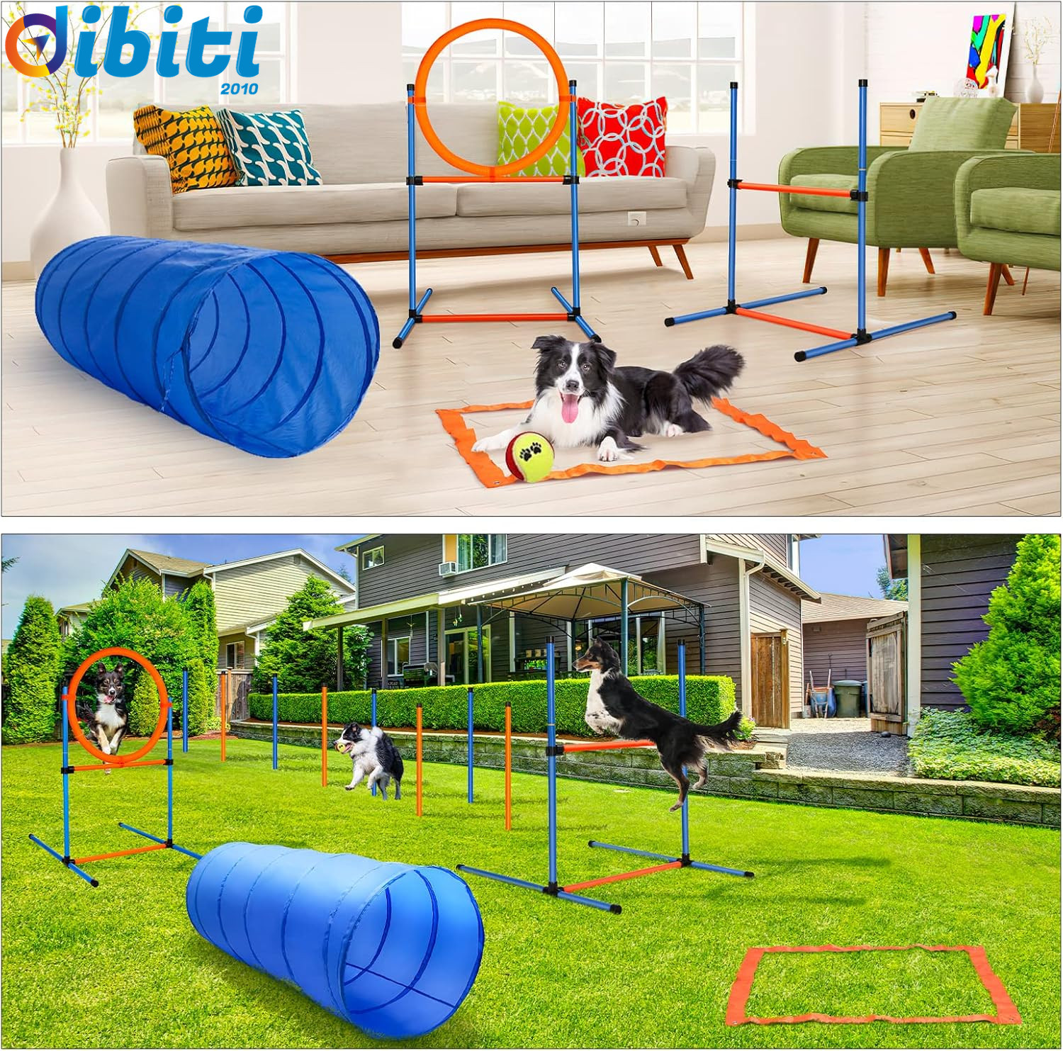 Set Agility Dog Deluxe 60 Pezzi: Percorso Ostacoli Qualità Top - 3