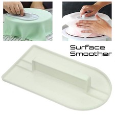 Cake Smoother Side Scraper Plain Edge Plastic Buttercream Icing PME Decorating