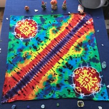 Handmade Tie Dye Alternate Universe Small Tapestry / XL Bandana