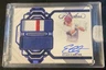 🔥2023 Flawless Evan Carter 3-Color Dual Patch Hard Signed Auto 9/15 SEALED🔥