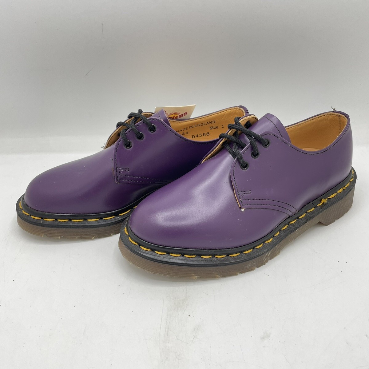 Purple　Dr. Martens ブラックレザー ローファー Purple Dr. Martens ブラックレザー ローファー 楽天市場】Dr