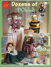 Dozen of Dolls Lara's Crafts by Jean Kievlan Julie McGuffee Book New