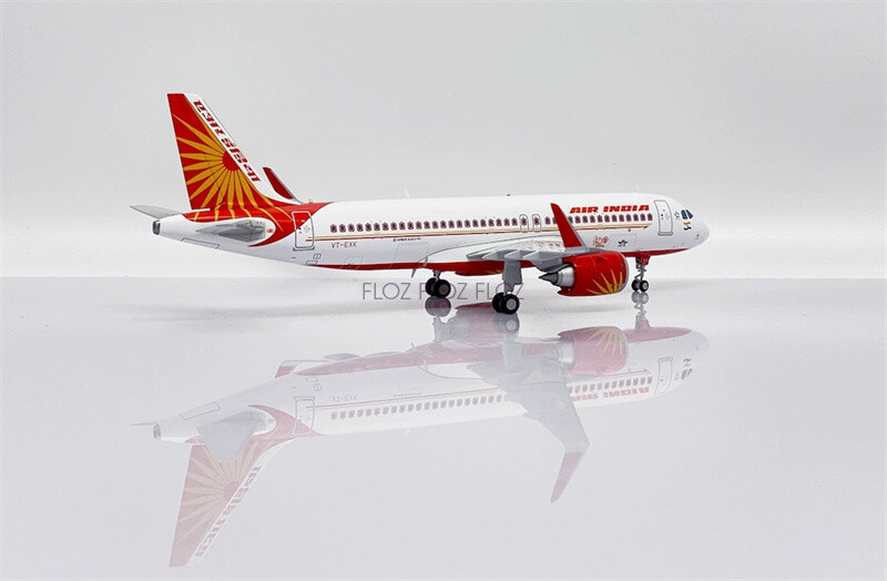エアインディア A320neo VT-EXK 1/200 JC Wings Air India for Airbus A320neo VT-EXK 1:200 Aircraft Pre