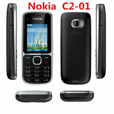  Original Nokia C2-01 Unlocked Hebrew English keyboard GSM Mobile Cellphone new