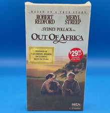 OUT OF AFRICA VHS Robert Redford Meryl Streep 1986 NEW Fast Free Shipping 