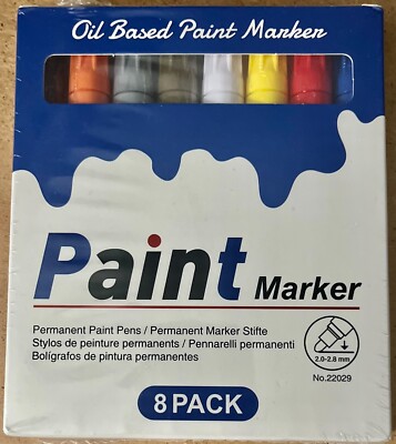 PAINT MARKER 8 PACK....BRAND NEW!