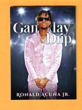 Ronald Acuna Jr. Atlanta Braves 2025 Topps Celebration Gameday Drip #GD9
