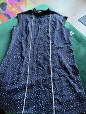 Jason Wu X Target 20th Anniversary Blue Sleeveless Polka Dot Dress Size XL