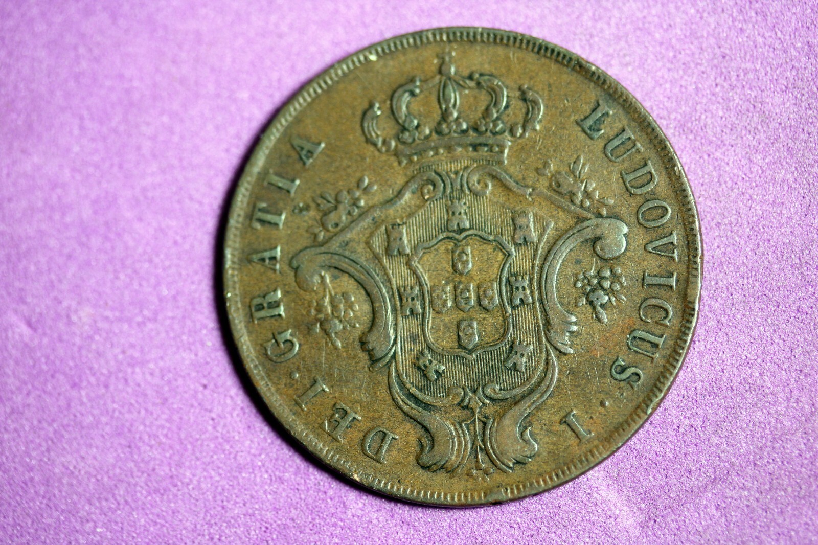 ESTATE FIND 1865 Portugal Copper Azores 20 Reis Coin! J29128 eBay