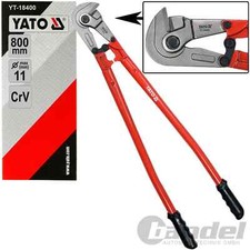 YATO BAU-STAHL-MATTENSCHNEIDER 800mm MATTENSCHERE HEBEL-BOLZENSCHNEIDER