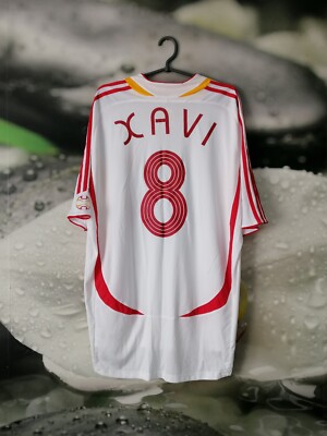 Spain 2006 - 2007 away football shirt jersey camiseta Adidas #8