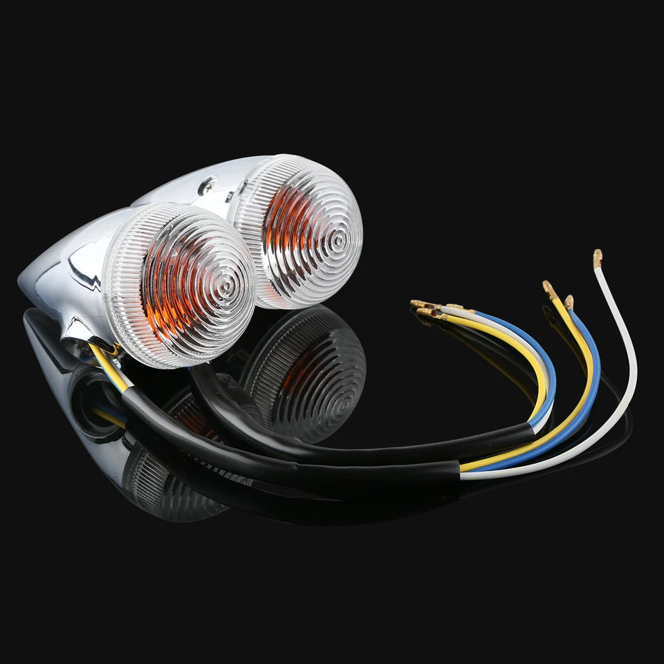 Clair clignotant lampe pour Yamaha XV1900 XV-1900 XV 1900 2006-2014 08 09 - Photo 3/4