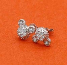2Ct Round Cut Simulated Diamond Women's Stud Earring 14k White Gold Plated