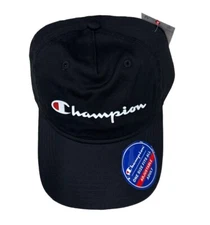 Champion Men’s Adjustable Golf Hat, Black