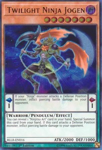 Twilight Ninja Jogen - BLLR-EN016 - Ultra Rare 1st Edition x3 - Near Mint