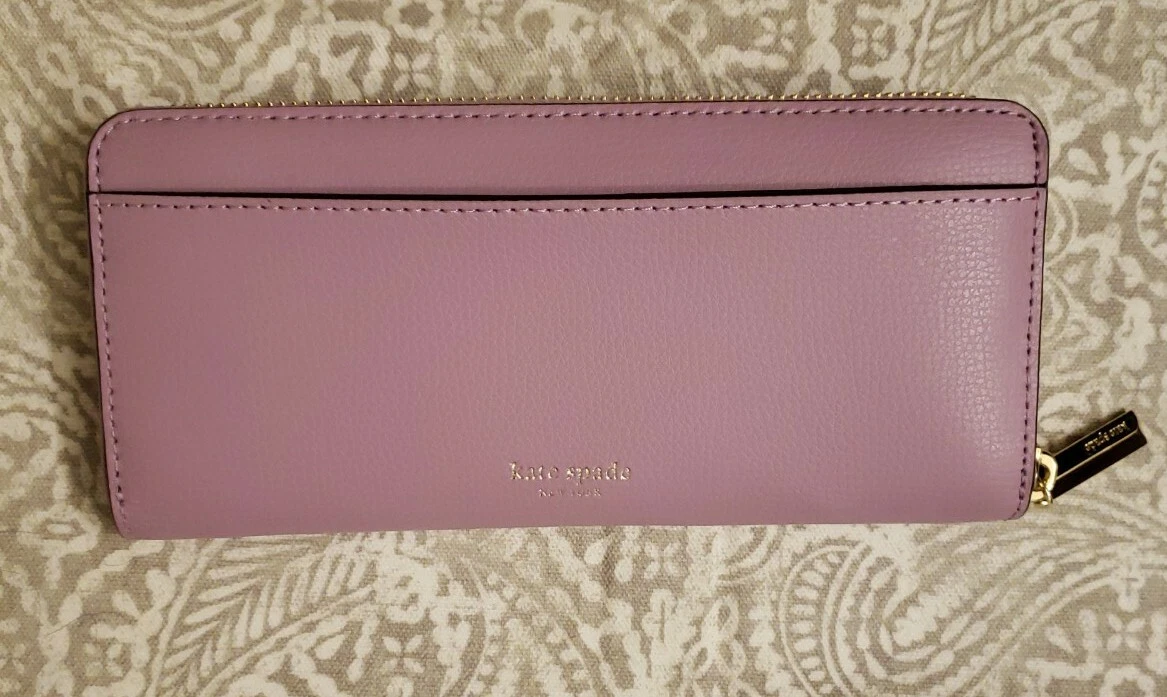 Kate spade orchid wallet hot sale