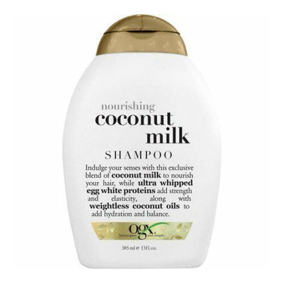 Ogx Nourishing Hair Shampoo Coconut Milk Paraben Free Hydrating Formula 13 oz