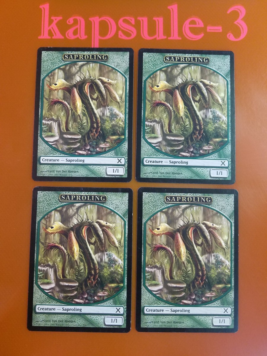 4x Saproling | TOKEN 5/6 | 10th Edition | MTG Magic Cards