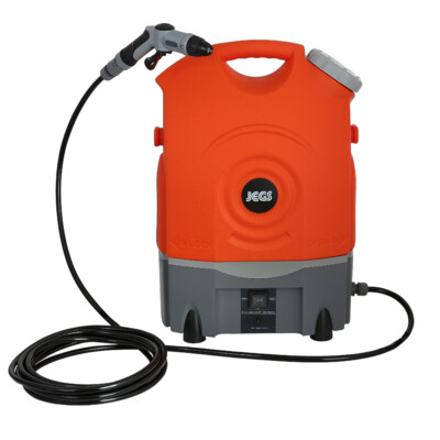Tragbarer Hochdruckreiniger Auto und Terrasse wiederaufladbar 60 W 9 Bar 130,5psi