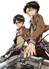 Eren Yeager Levi Attack on Titan Weatherproof Anime Sticker 6" Car Decal