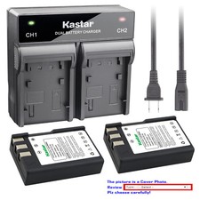 Kastar Battery AC Rapid Charger for Nikon EN-EL9 EN-EL9e Battery MH-23 Charger