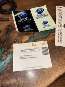 Pre Owned SEGA Saturn Console MK-80000A Complete With Box No Games