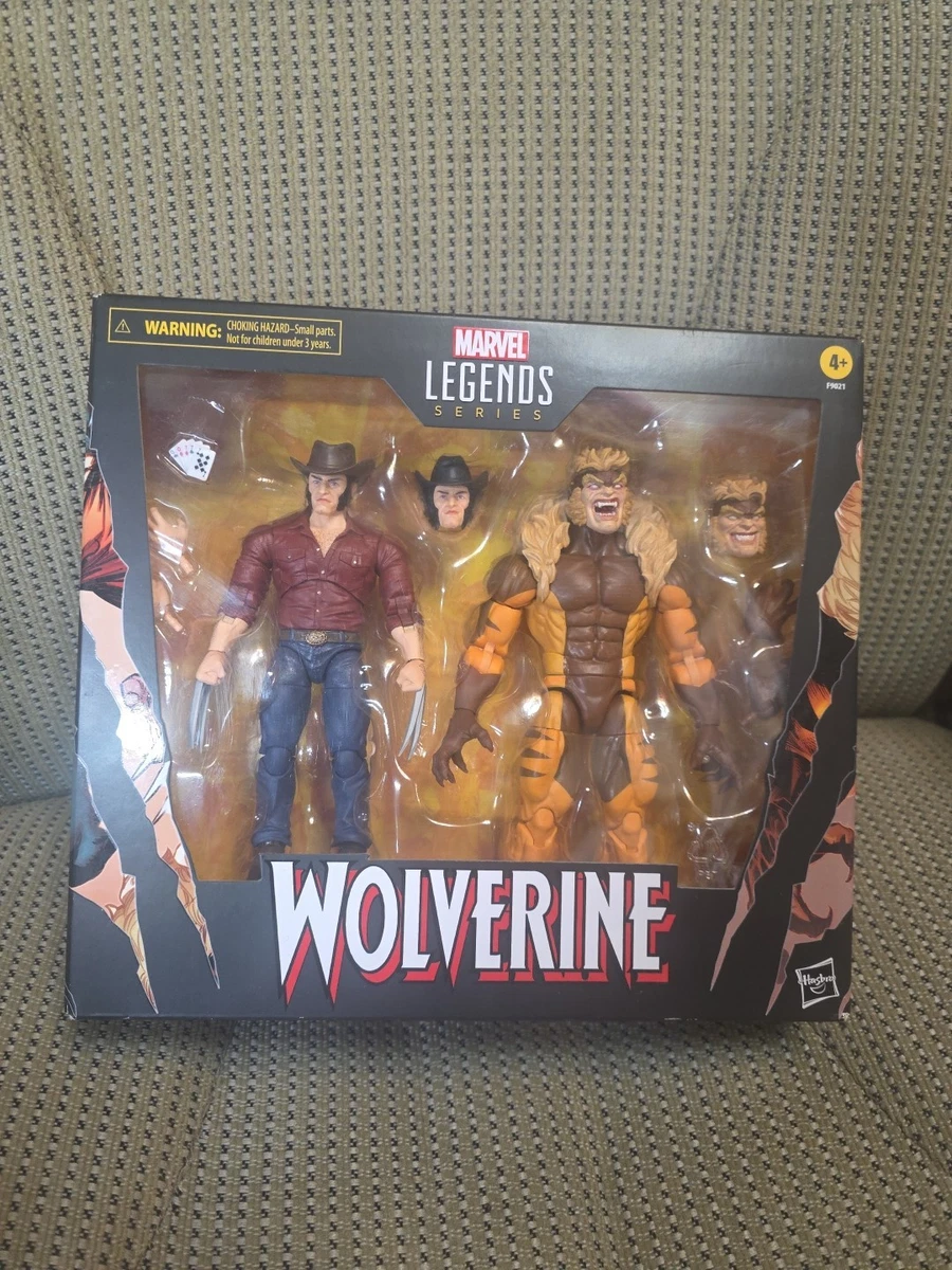 Lot Figurines X-men Toy Biz Vintage : Wolverine, Iceman, M. Sinister, Sabretooth, Neuf Sous Blister