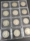 Lot of 12 Barber Half Dollar Silver Coins. SOME REAL FINDS HERE!!